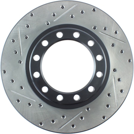 Sport Drilled/Slotted Brake Rotor,127.43016R